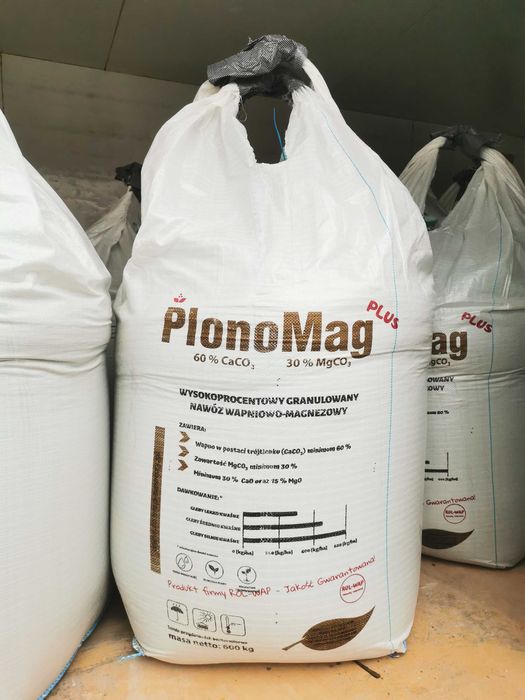 Wapno Granulowane Magnezowe Kredowe Węglanowe Kreda NAWÓZ WE