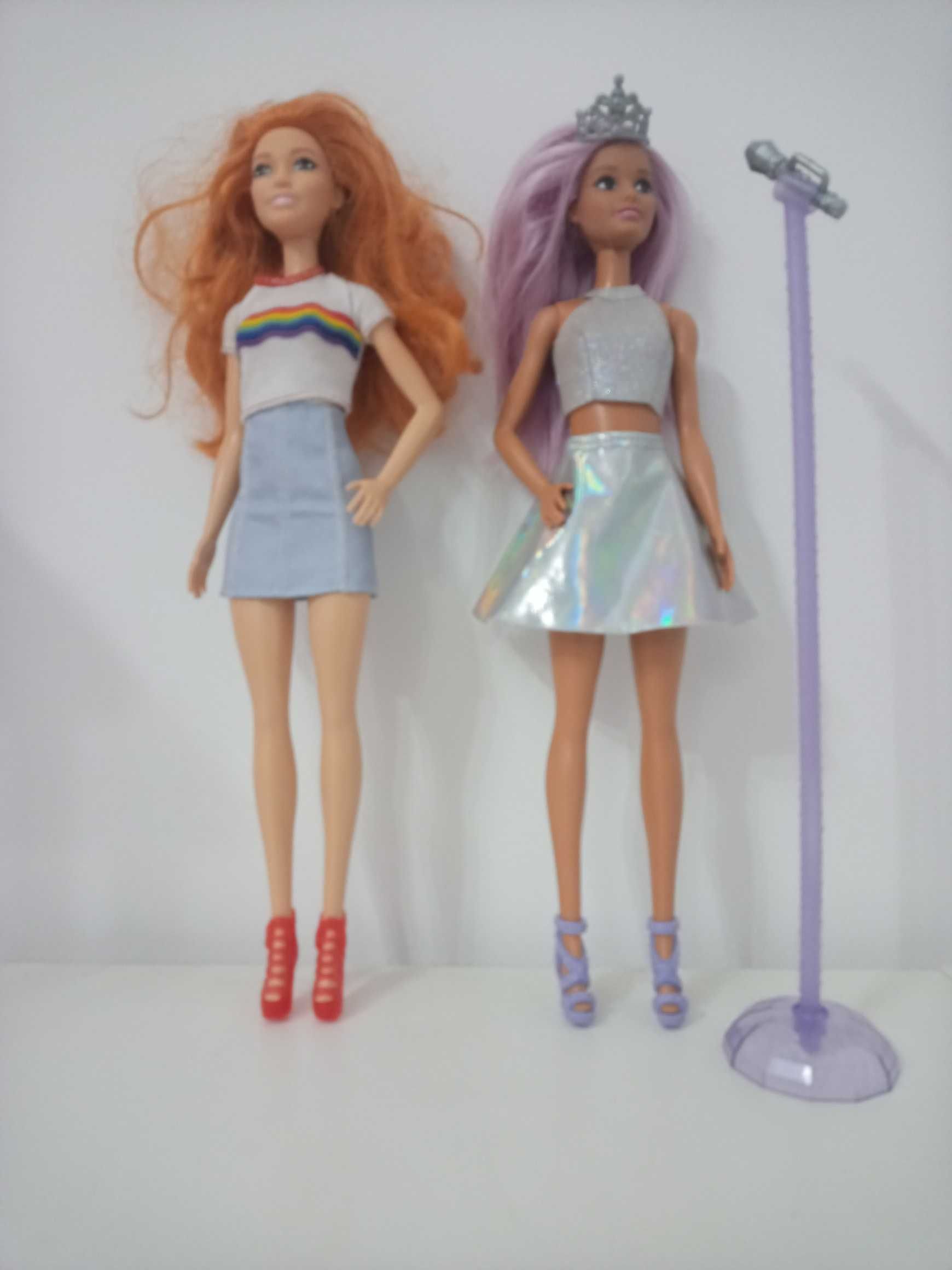 Lalka Barbie zestaw 2 szt Mikrofon