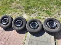 4 Opony letnie Paxaro 195/65 R 15 na felgach stalowych 4x100. Okazja!