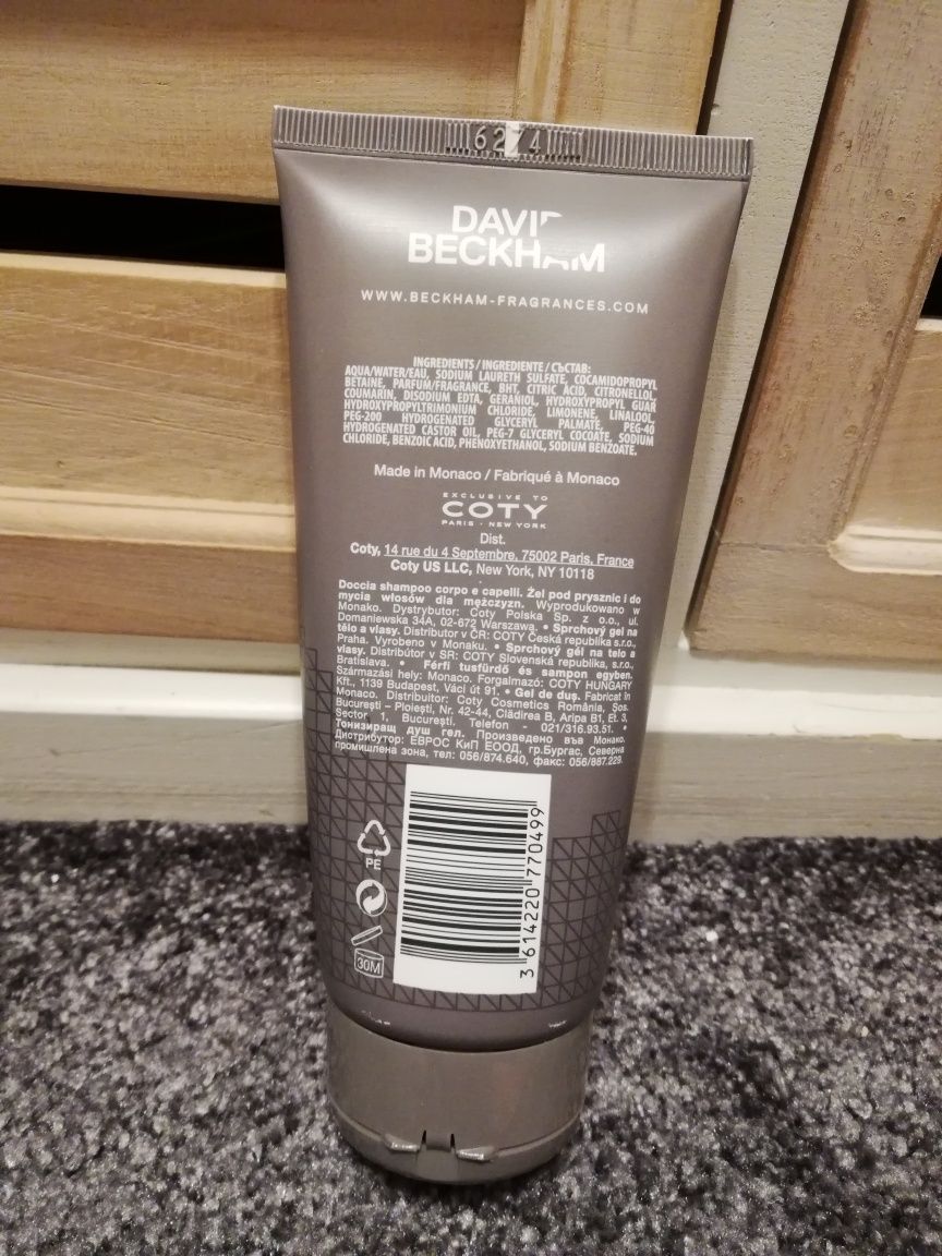 David Beckham Hair & Body Wash 200 ml for men
