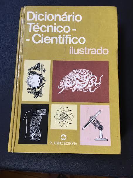 Livro ,Dicionário, técnico científico Ilustrado
