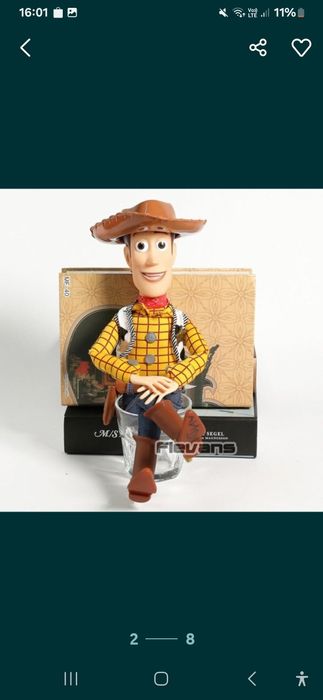 Toy story zestaw chudy jessie i buzz