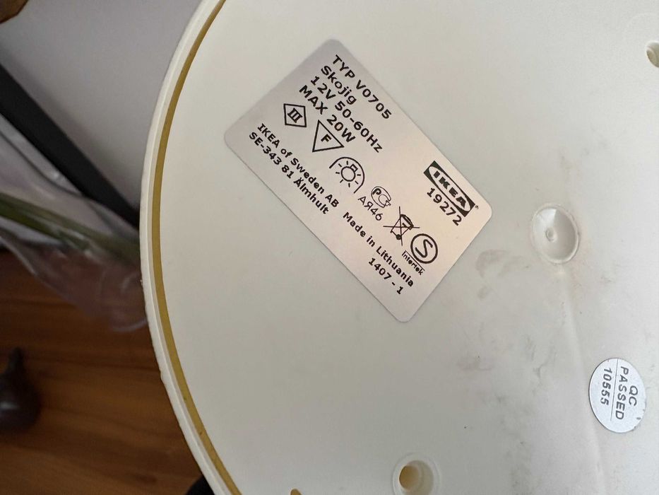 Candeeiro de parede Skojig (Ikea)