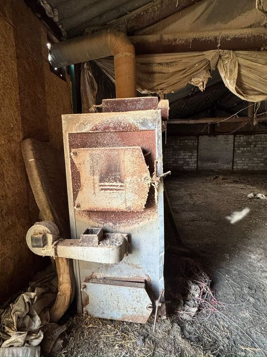 Котел твердотопливный