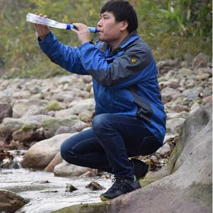Filtro de agua profissional potavel purificador campismo sobrevivência