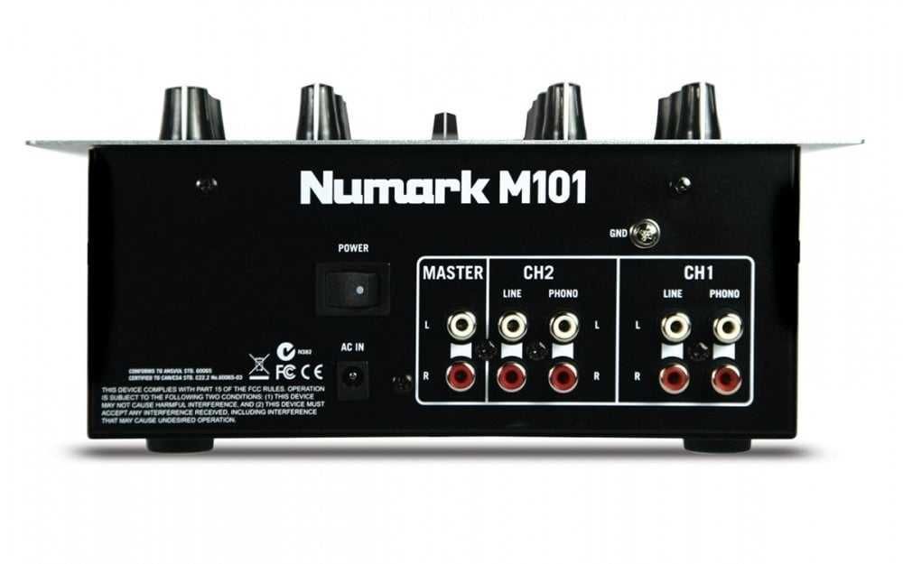 Numark M101 BK Mikser DJ,nowy,komplet