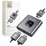 Adapter Tech-Protect HB07 HUB Adapter 2w1 HDMI 4K 60HZ - szary