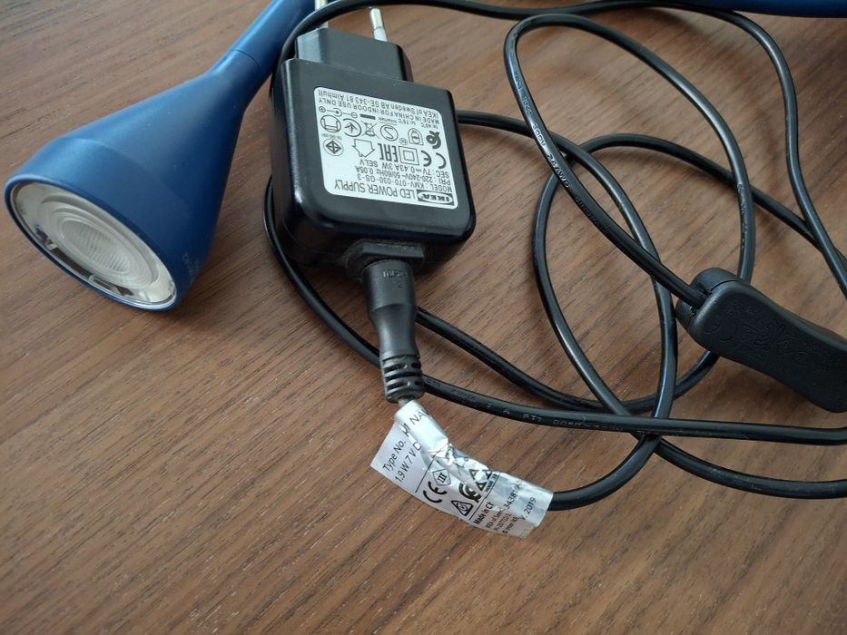 Projector com mola LED Azul