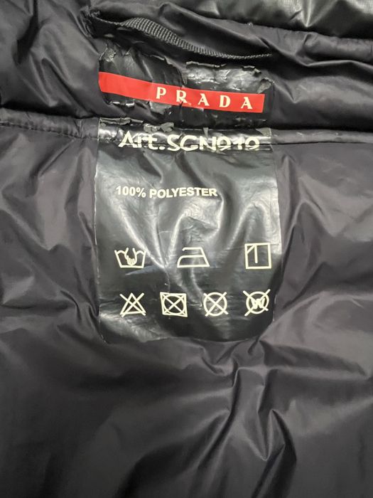 Пуховик Prada milano