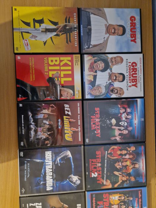 Filmy na dvd po 4 zł za sztukę