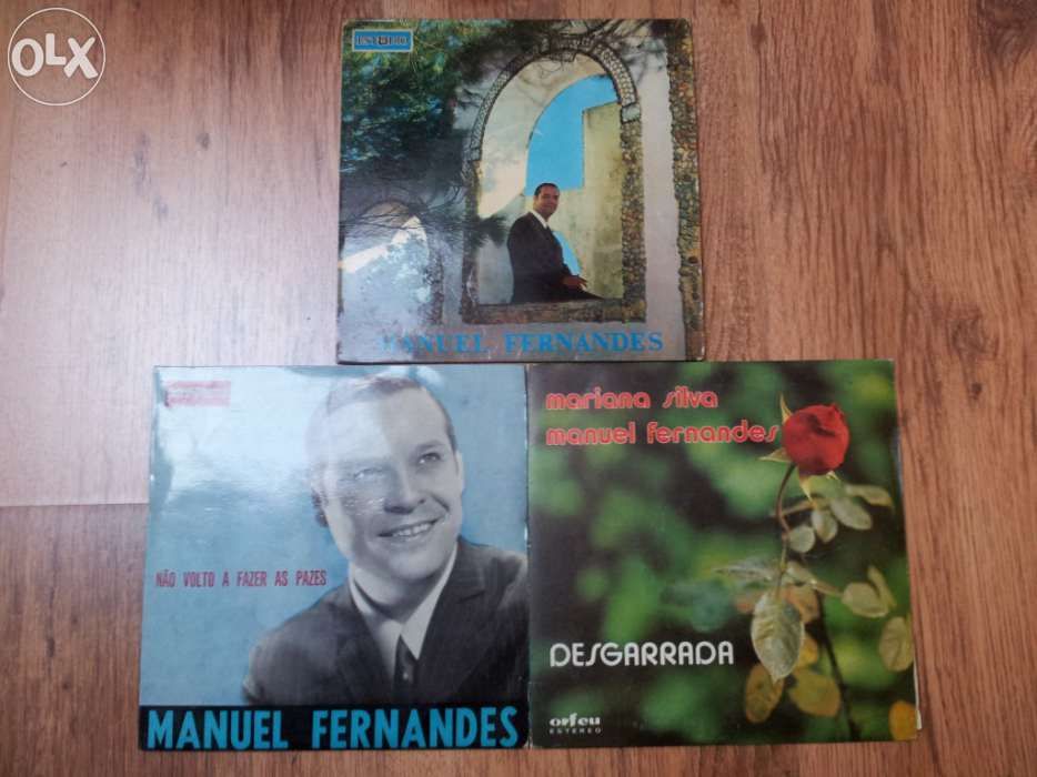 discos de vinil (singles) de Manuel Fernandes