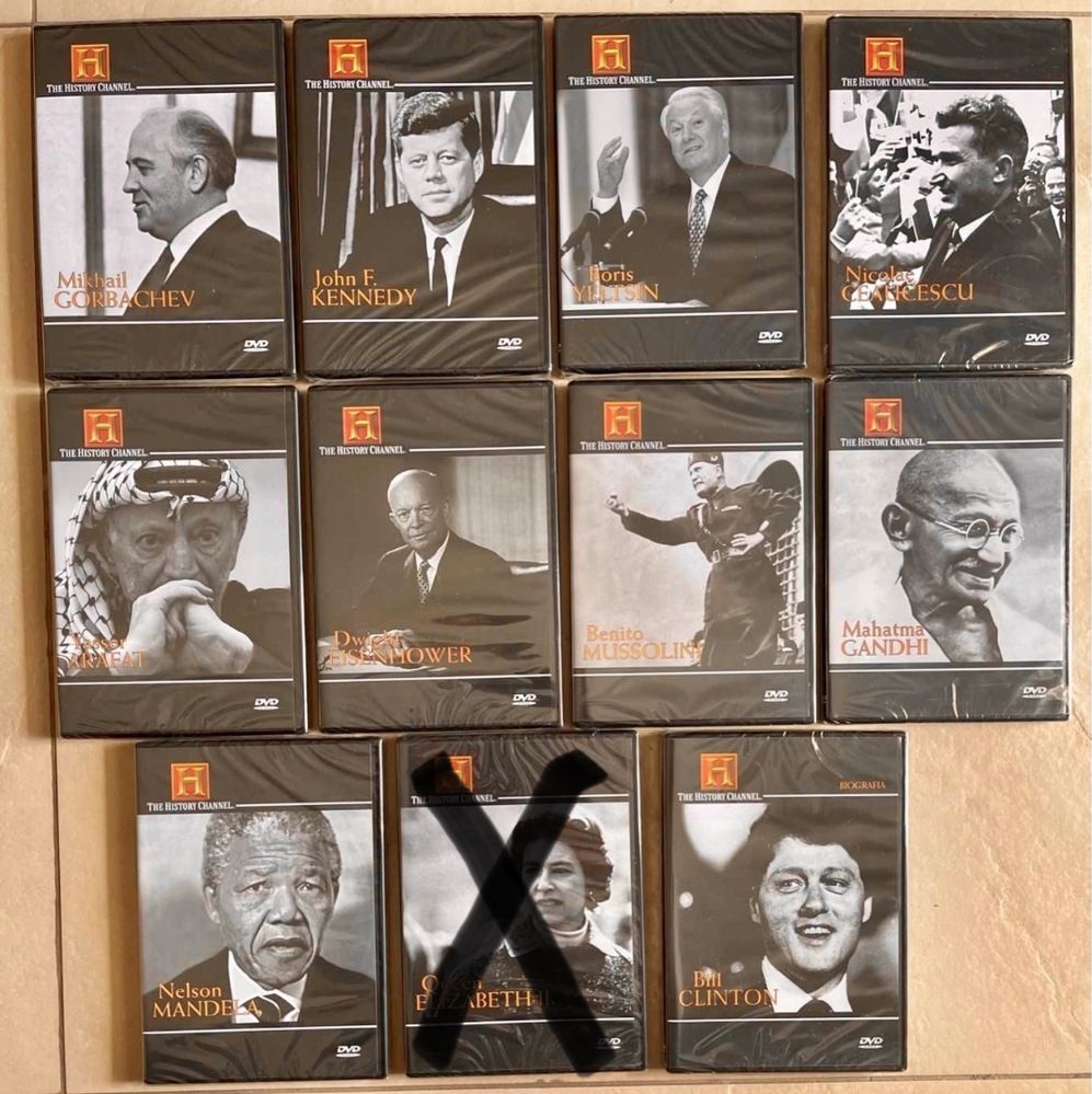 Lote de 16 Documentários DVD’s – SELADOS