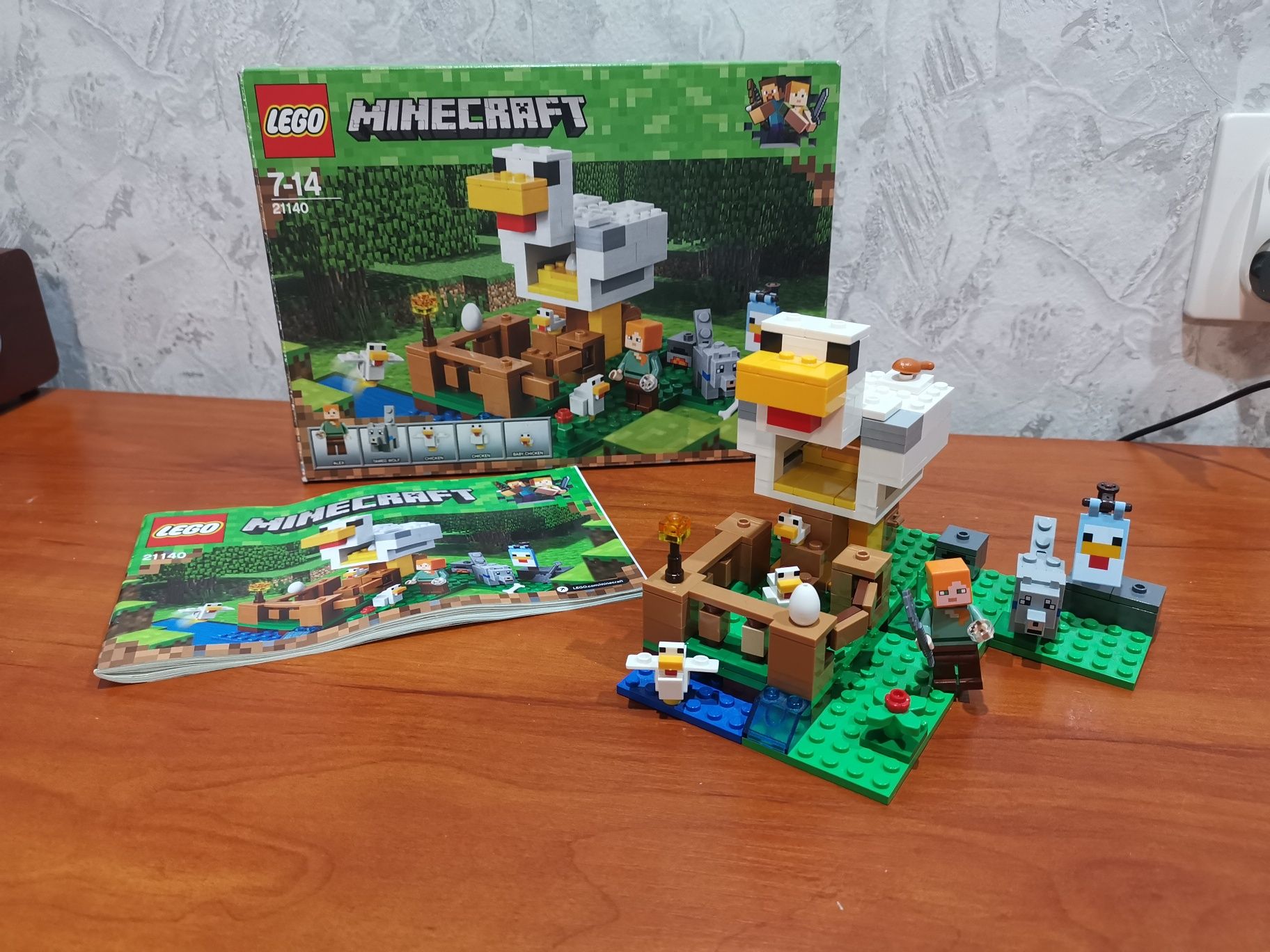 Klocki LEGO Minecraft 21140 Kurnik