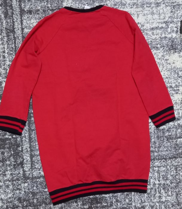 Czerwona tunika z kotem r.146 QBA kids