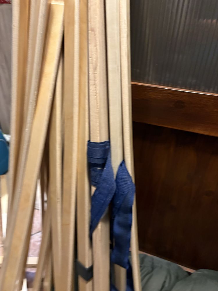 Wymienne brzozowe  deski , listwy do stelaża 120 cm szerokości