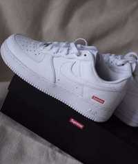 oryginał Nike Air Force 1 Low Supreme White 41