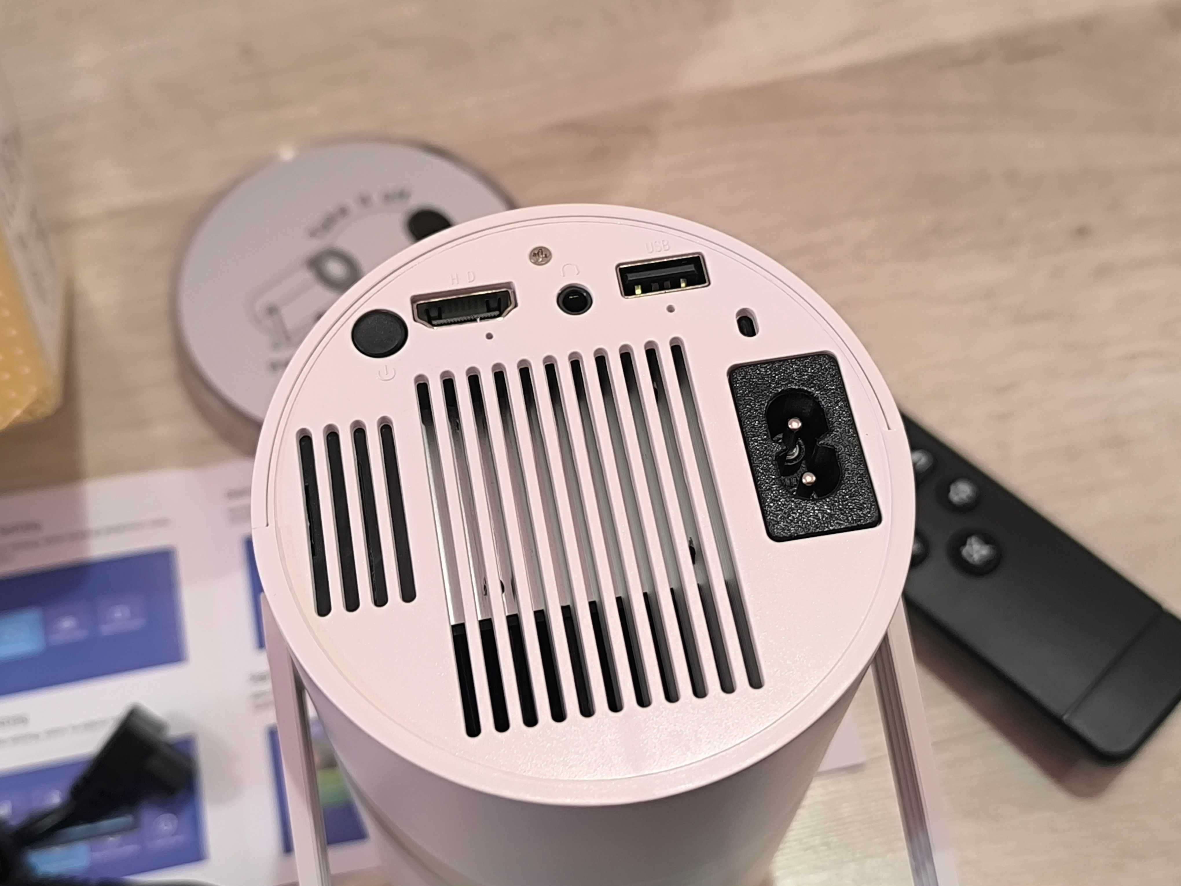 Projektor LED HY300 PLUS -Wi-Fi/HDMi /Bluetooth/Pilot ANDROID 11 NOWY!