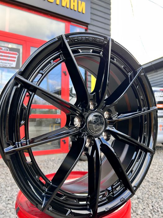 Чорні титани НОВІ R17 5x112 Фольц Мерс Шкода Ауді Сеат диски литі
