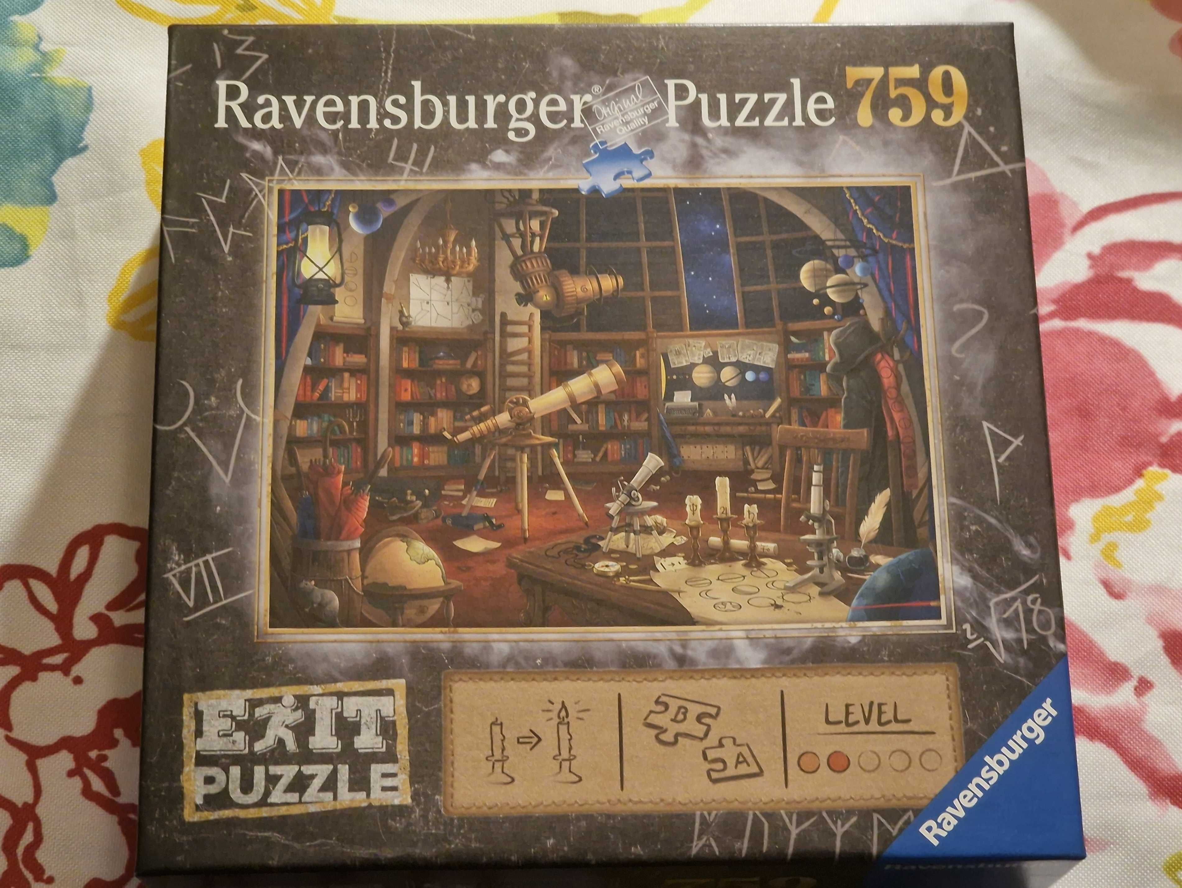 Puzzle Ravensburger 759 - Obserwatorium astronomiczne