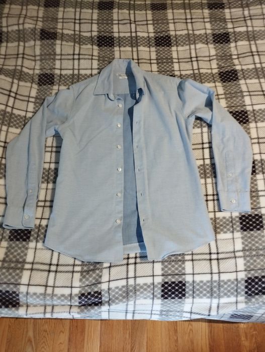 Camisa Azul S slim fit