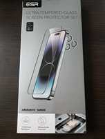 Zestaw ochronny na ekran z ultrahartowanego szkła iPhone 15 Pro Max