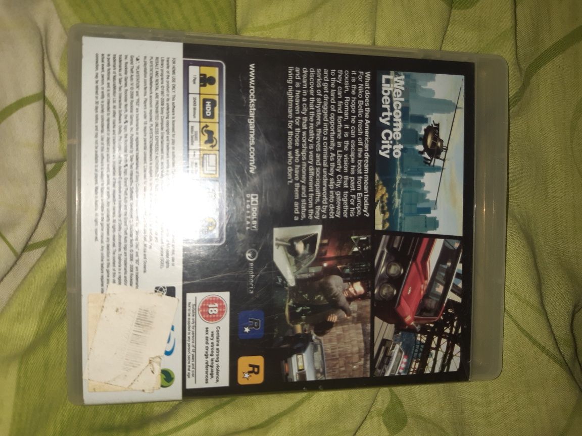 Grant theft auto gta IV ps3