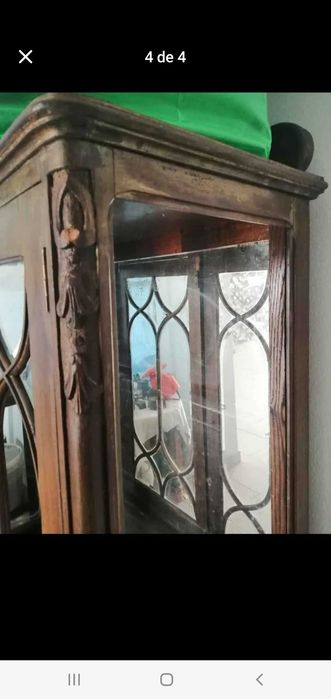 Cristaleira Queen Anne