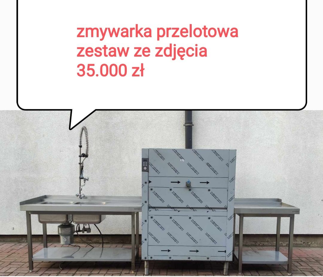 Zmywarka przelotowa, zmywarka tunelowa