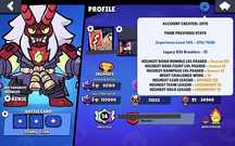 Продам аккаунт бравл Старс Brawl stars