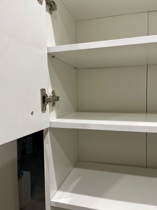 Szafka łazienkowa nad pralkę biała