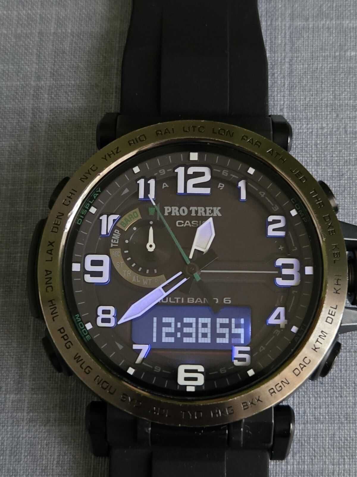 Casio PRW-6600 найкращий туристичний годинник часы. Отличное состояние