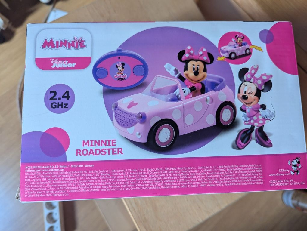 Minnie roadster carro telecomandado