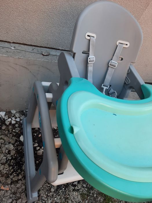 Krzesełko do karmienia dziecka niemowlaka stolik+ krzesło Baby Design