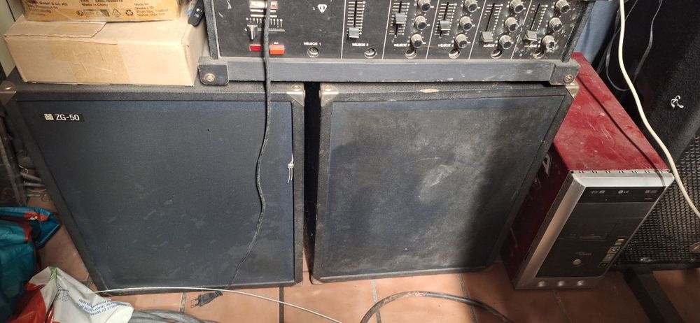 Kolumny Unitra zg 50 plus Unitra eltron 100