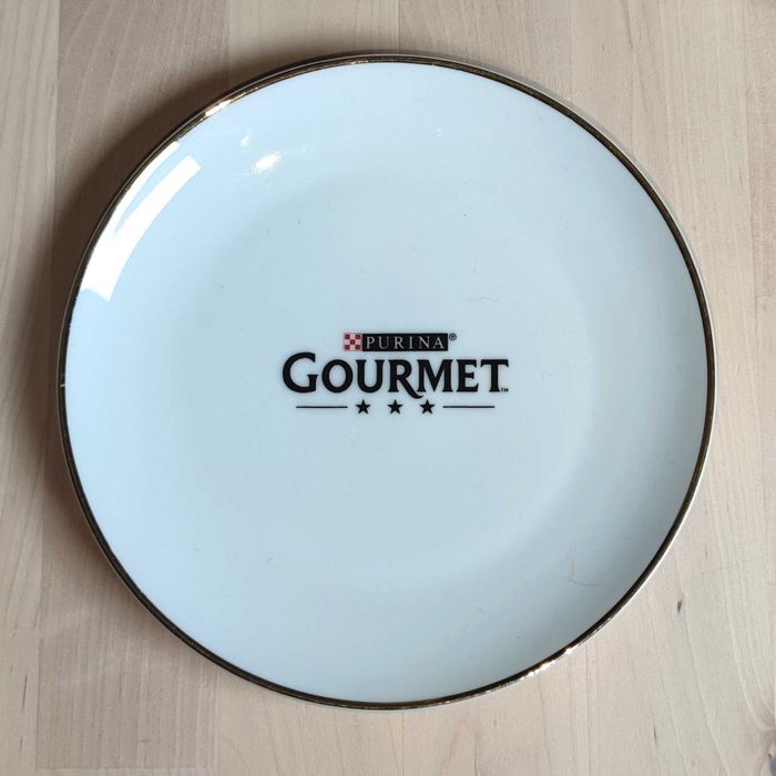 Conjunto de 2 Pratos Para Gato - Novos da Coleção GOURMET