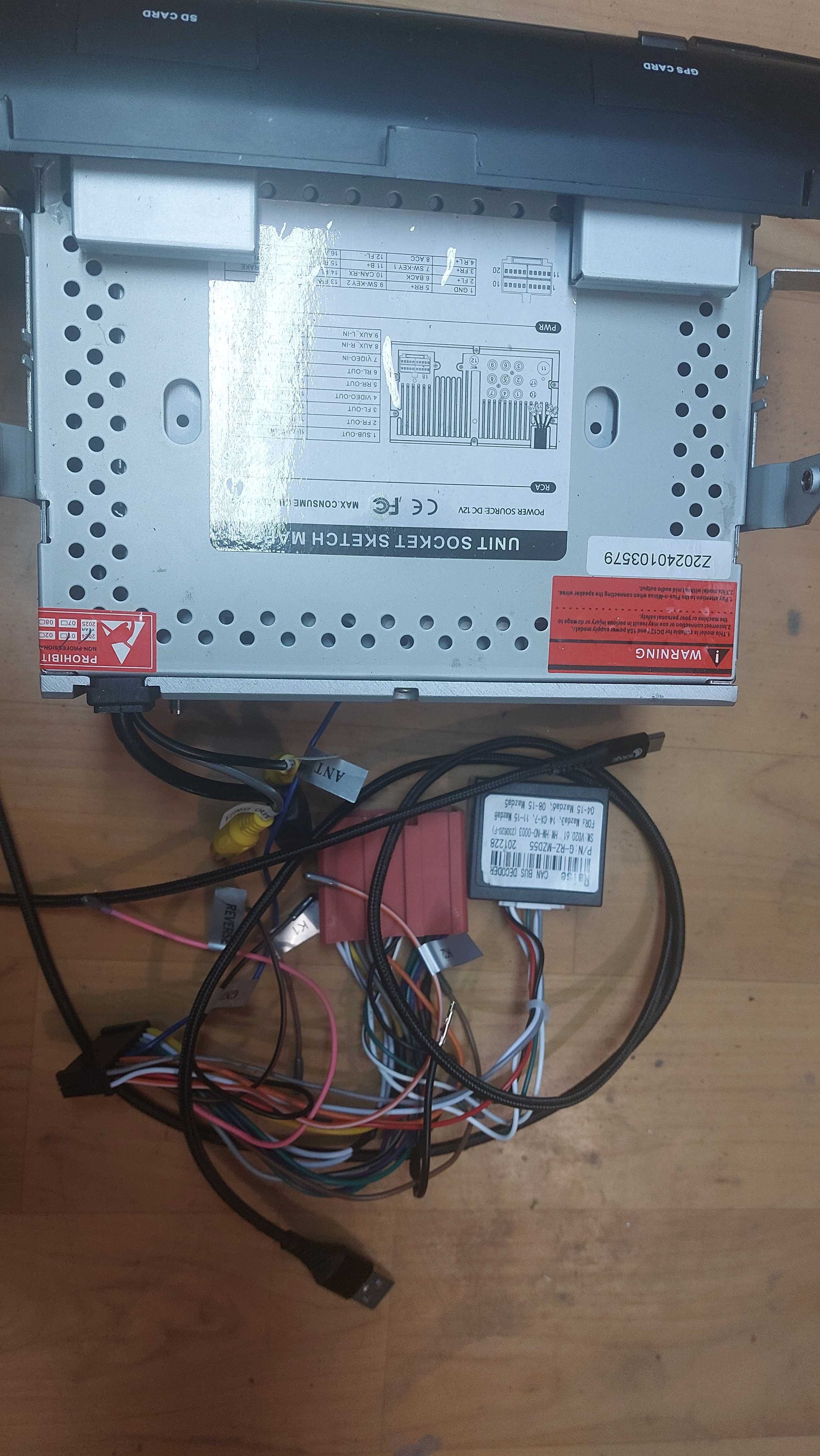 Mazda 3 BK Android Radio  MirrorLink dvd SD