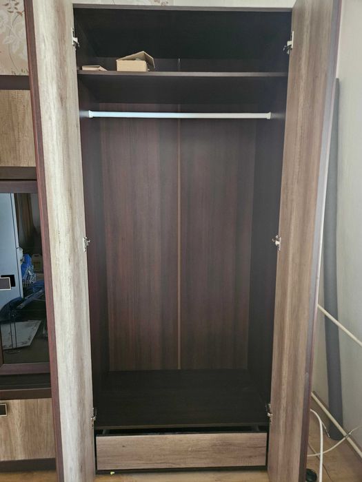 Meblościanka Orzech-Brzoza STAN BDB