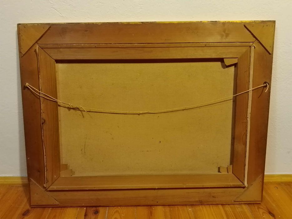 Stary obraz na płótnie