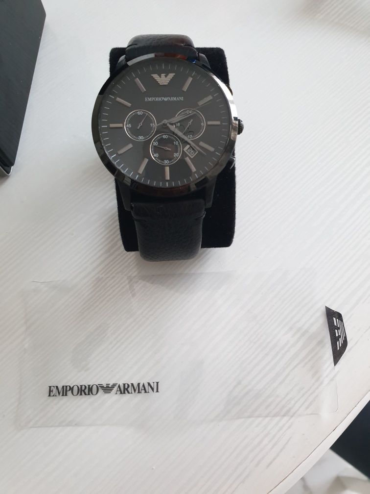 Годинник Armani, Армані чорний AR 2461
