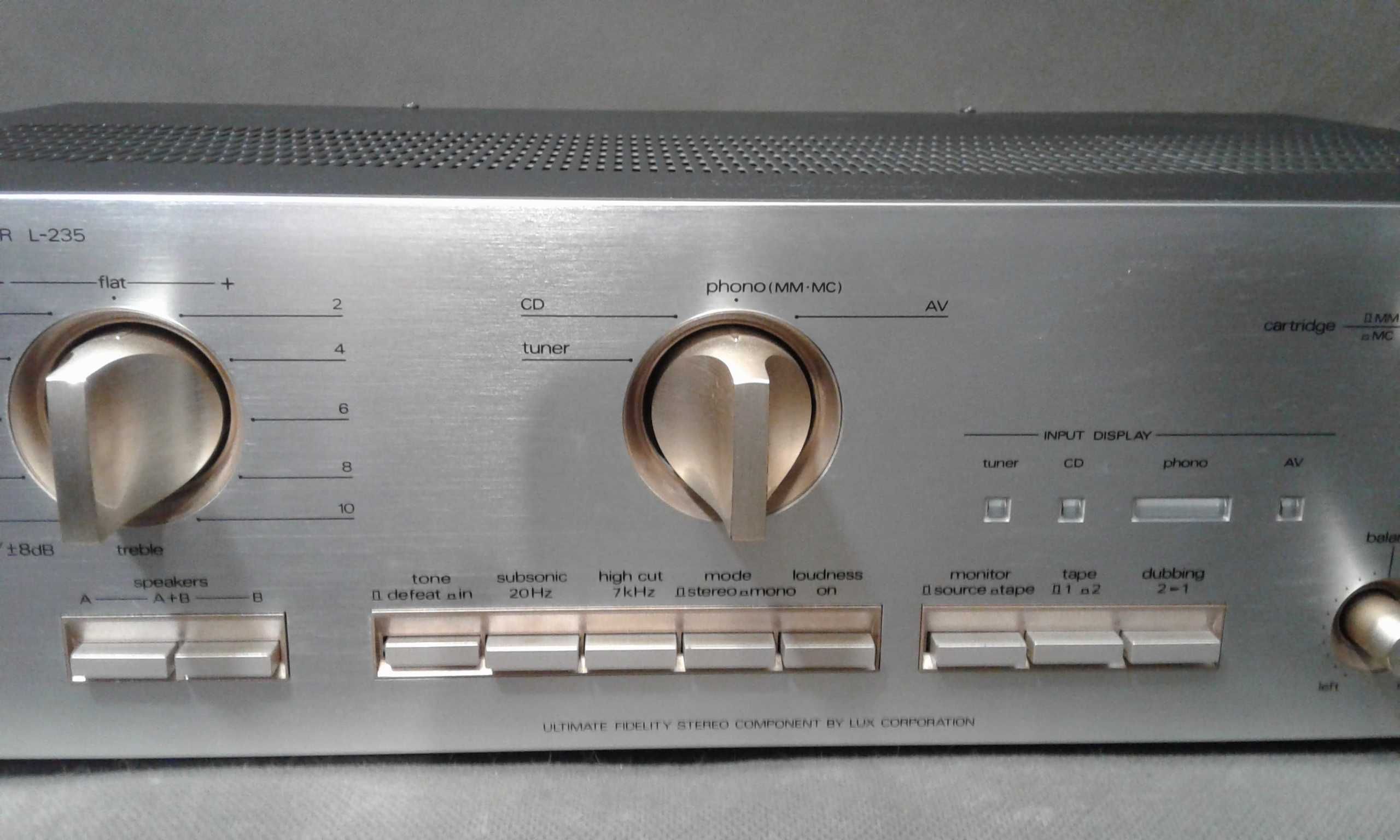 LUXMAN L-235,wzmacniacz stereo