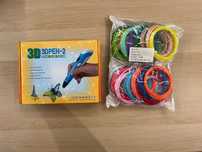 3d pen długopis drukarka stojak + wkłady dla dzieci gratis zestaw
