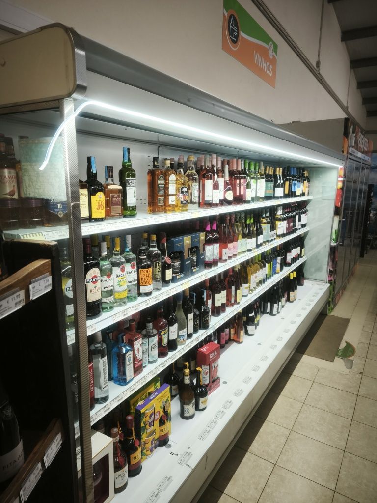 Arca frigorífica de supermercado