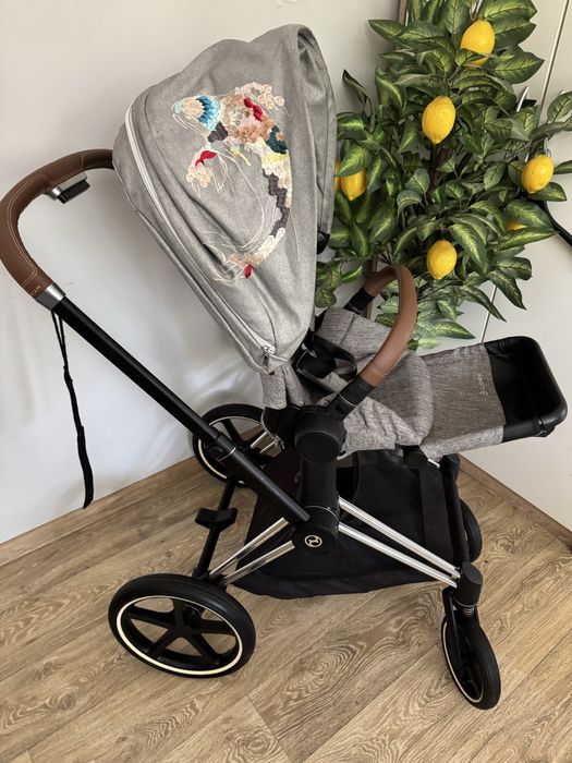 Cybex priam 3.0 koi 3w1 gratis tapicerka spring blossom