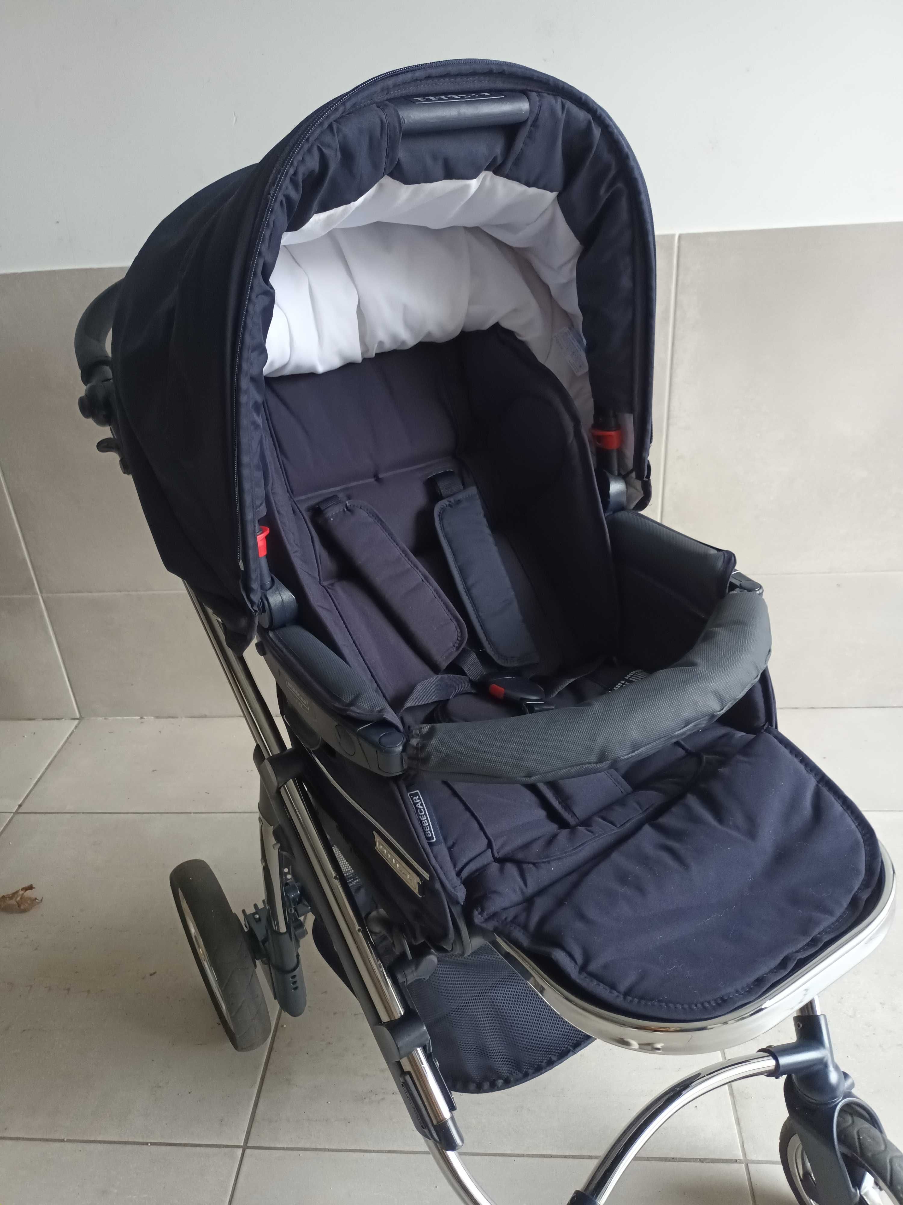 Trio bebecar babycoque, carrinho e alcofa