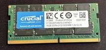 Pamięć ram dd4 crucial do laptopa 16gb