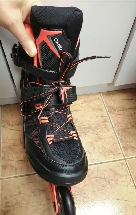 Rolki Oxelo Fit5 acid orange NOWE