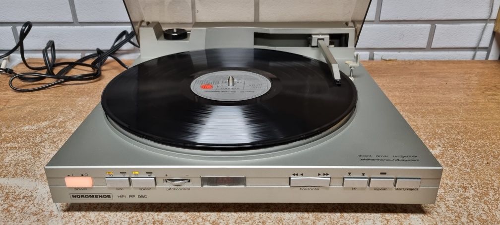 Gramofon turntable NORDMENDE hi-fi RP 980.