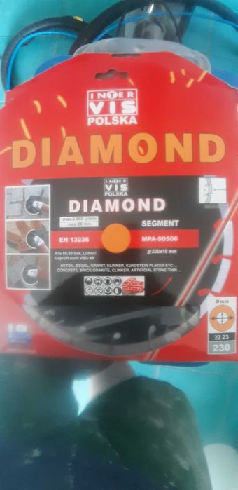 Tarcza 230 diamentowa segmentowa 230 ,