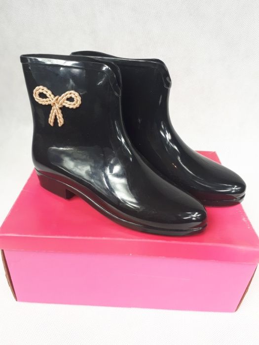 Nowe kalosze MELISSA kokardki pachnace 37 czarne