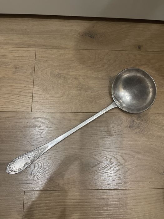 Великий половник мельхіор